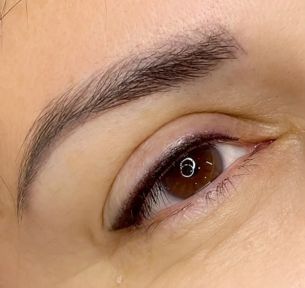 Permanent eyeliner